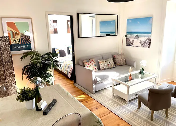 Appartement En Face De L'hôtel Normandy - Dernier étage Deauville